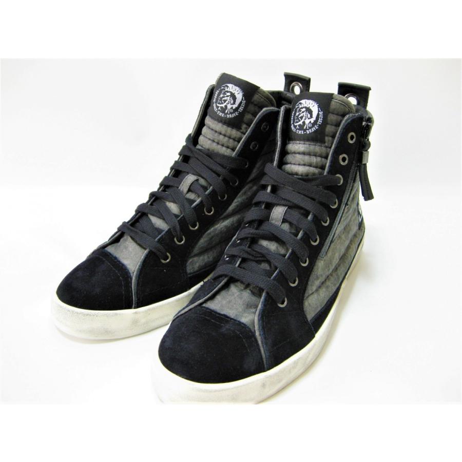 DIESEL（ディーゼル） メンズ ハイカット スニーカー Y01819 P1833 D