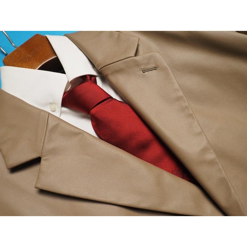 COMME CA ISM（コムサイズム） 新品定価1.9万円 フェイクレザー