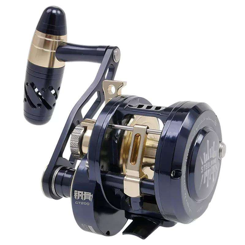 NILURE レバードラグリール Steel Boneトローリング ステンレス鋼