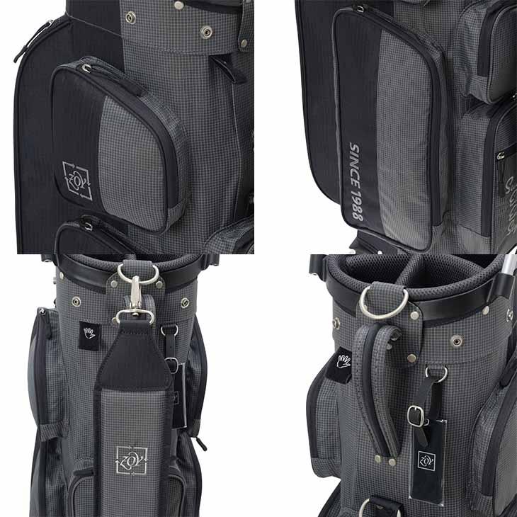 ZOY（ゾーイ） キャディバッグ UNISEX R-PET キャスター式キャディ