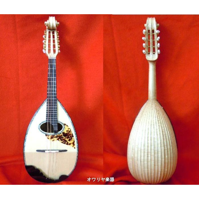 マンドリン□IMPERIAL4004L 渦巻きヘッド・手彫リブ胴・天然貝細工