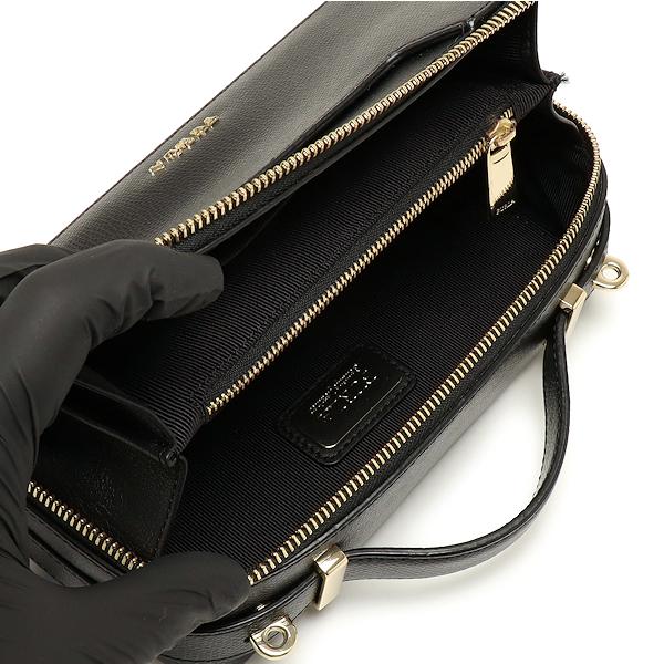 FURLA（フルラ） 美品 クロスボディ ジップショルダーバッグ レザー