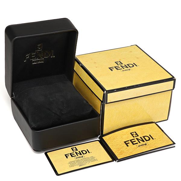 FENDI（フェンディ） 6000G スクエア ブラック文字盤 クオーツ メンズ