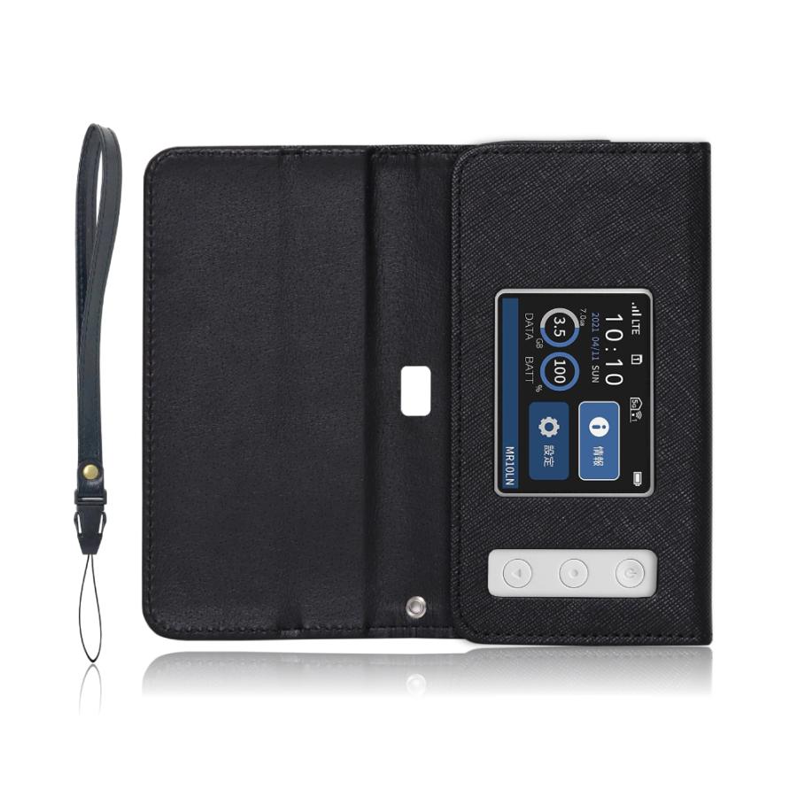 LOE NEC Aterm MR10LN モバイルルーター ケース 保護フィルム 付 : LOE