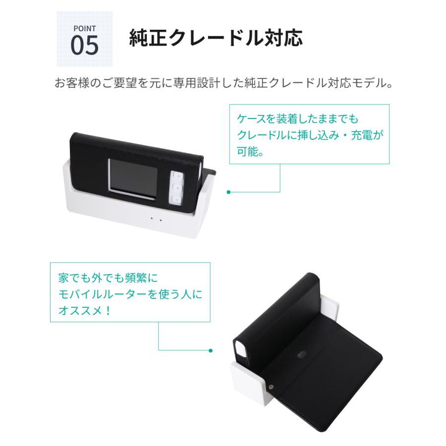 LOE LOE au/UQ Speed Wi-Fi 5G X11 X12 専用 モバイルルーター ケース