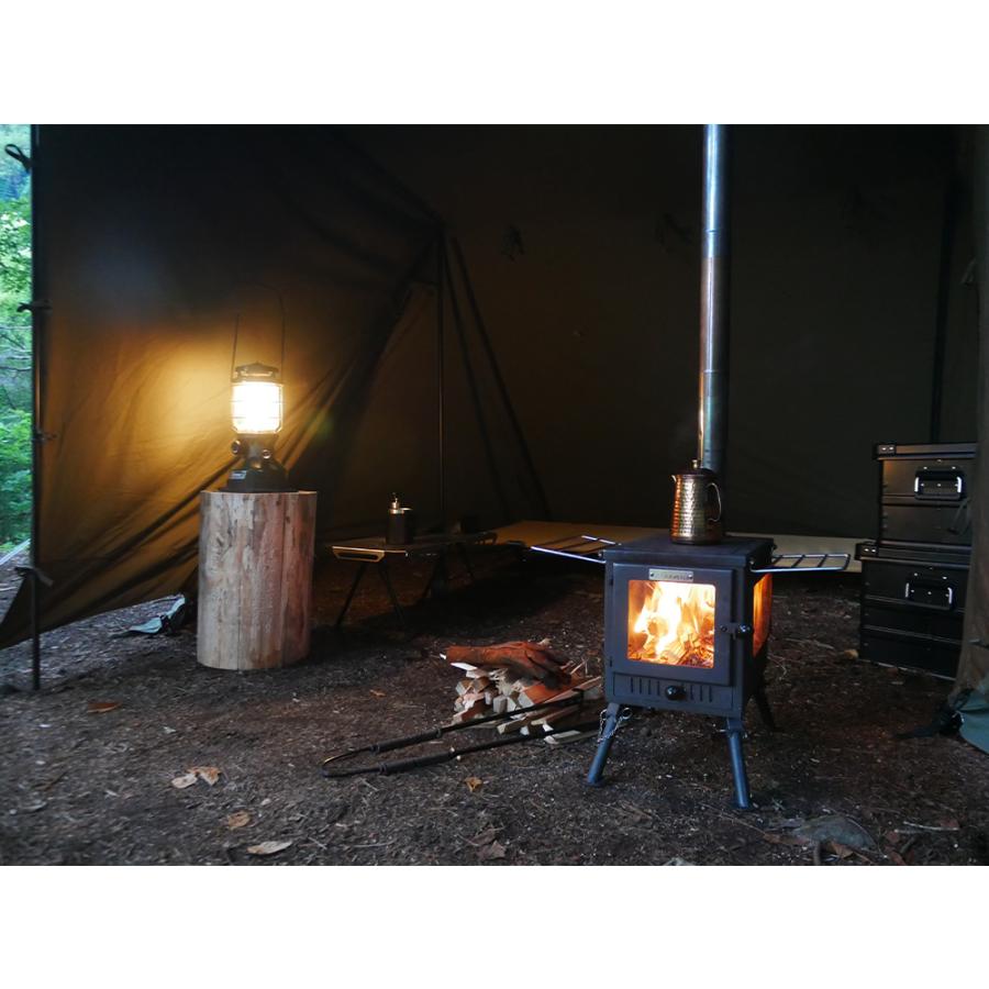 FUTURE FOX 薪ストーブ 鉄製 暖炉 キャンプ ソロキャンプ アウトドア