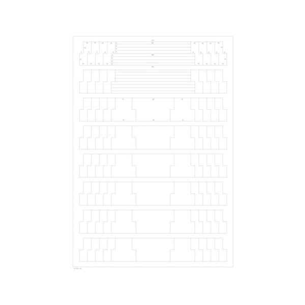 Nゲージ車両収納用 A4ブックケース対応 交換用8両収納中敷ウレタン