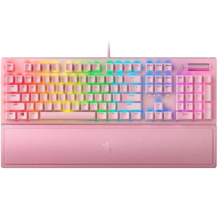 Razer Blackwidow V3 Quartz Pink Green Switch ゲーミングキーボード