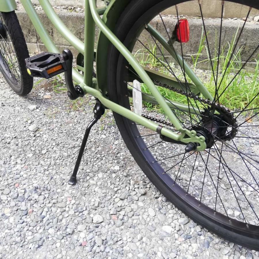 自転車 RAINBOW 26TYPE-X-Stretch アーミーグリーン×ブラックリム