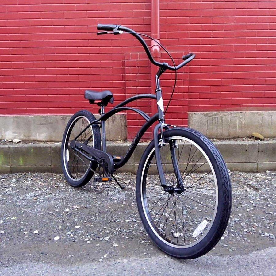自転車 ELECTRA CRUISER-1-MatteBlack エレクトラ ビーチクルーザー 26