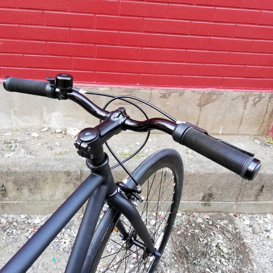 自転車 T-STREET 700C-1SP マットブラック フレームサイズ：480〜540mm