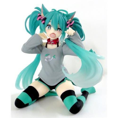 未開封初音ミク Desktop Cute フィギュア ?猫耳Tシャツver.? タイクレ