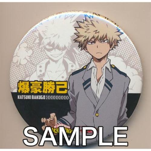 僕のヒーローアカデミア 75mm缶バッジ 爆豪勝己 in J-WORLD TOKYO