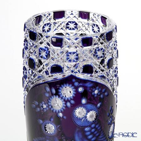 並行輸入品 マイセン マイセンクリスタル 花瓶 フクロウ 3層被せ 28cm