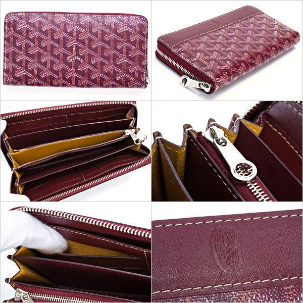 GOYARD（ゴヤール） 財布 メンズ 長財布 ボルドー 正規品 APMZIP GM