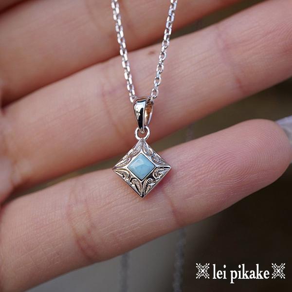 ハワイアンジュエリー ネックレス ペンダント シルバー925 ラリマー