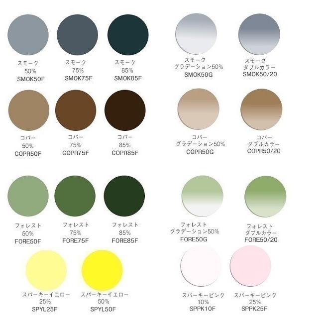 HOYA 東海光学 最高屈折率1.76 非球面 ベルーナ ZX-AS メガネ カラー