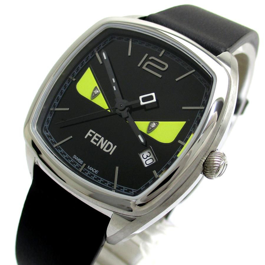 FENDI（フェンディ） 時計 バグズモンスター レディース ダイヤ2P 革