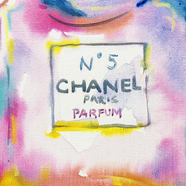 シャネル CHANEL モダンアート 44×54 絵画 アート 壁掛け モダン 額付