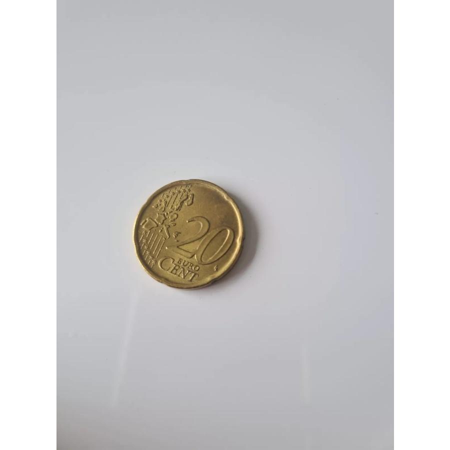 使用済みスペイン 1999 20 セント ユーロ コイン : WORLDRE SOURCE