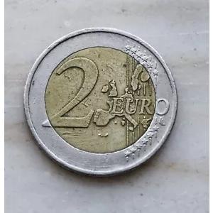2002 ドイツ 2 ユーロ硬貨、文字 A 非常に珍しいコイン : WORLDRE