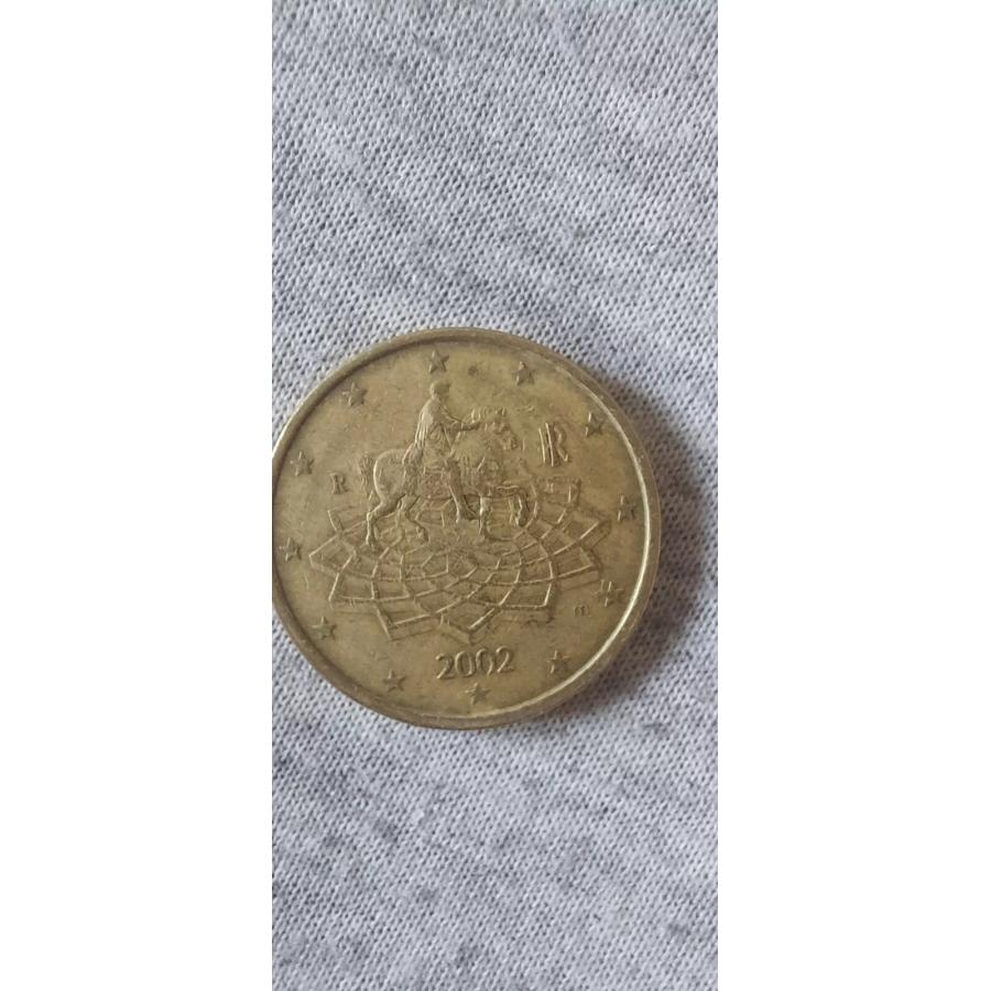 2002 イタリア 50 セント ユーロ硬貨 : WORLDRE SOURCE - 通販 - Yahoo