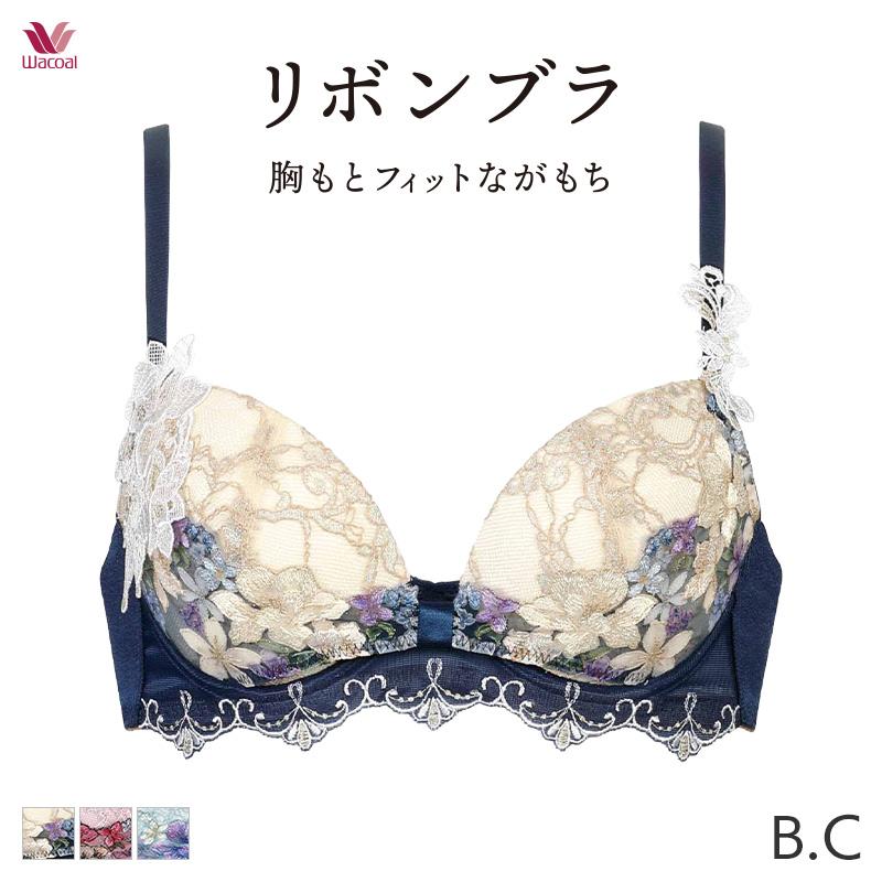 WACOAL（ワコール） リボンブラ 胸もとフィットながもち ブラジャー 3