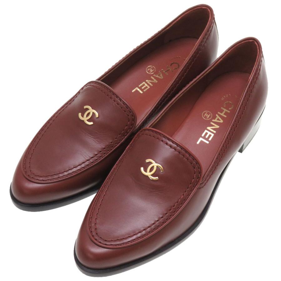 CHANEL（シャネル） 未使用 ローファー ココマーク G36717 レザー