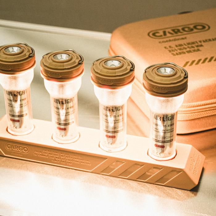 カーゴコンテナ エアライト AIR LIGHT ライト4本(ケース・充電器付き