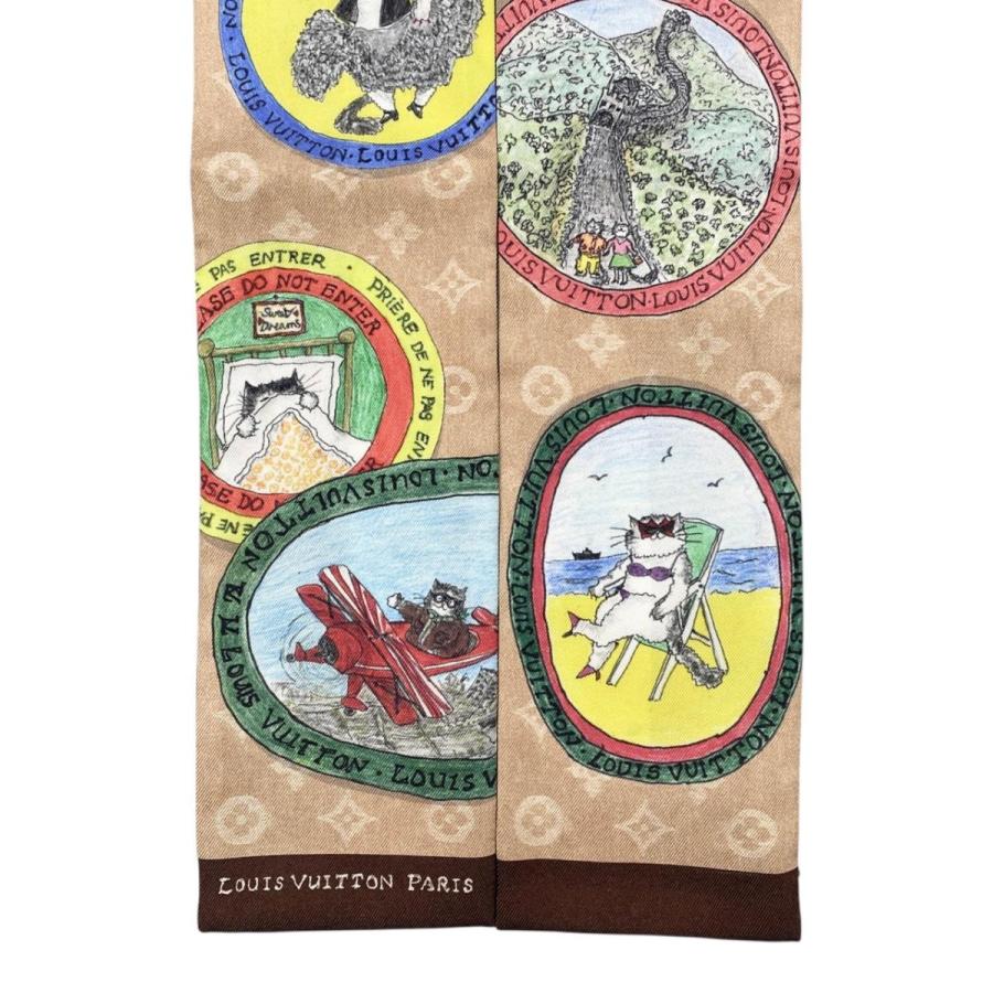 LOUIS VUITTON（ルイ・ヴィトン） シルクスカーフ バンドー・マイ LV