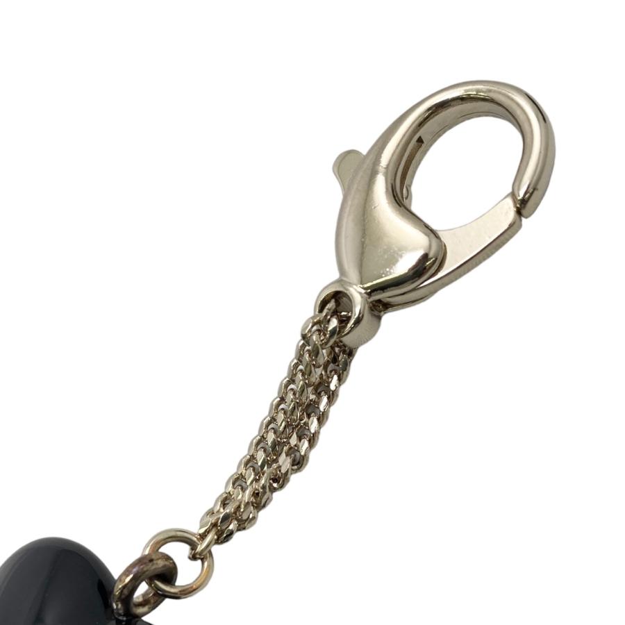 CHANEL（シャネル） キーホルダー ハートチャーム ココマーク ストーン