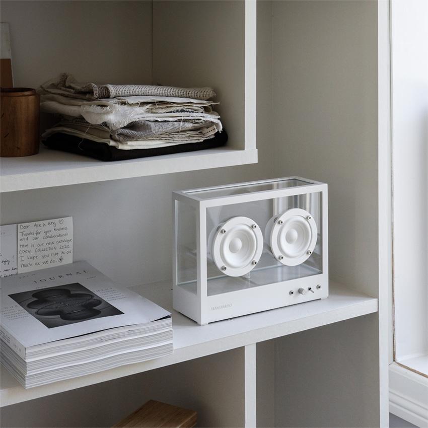 TRANSPARENT SOUND スピーカー bluetooth SMALL TRANSPARENT SPEAKER