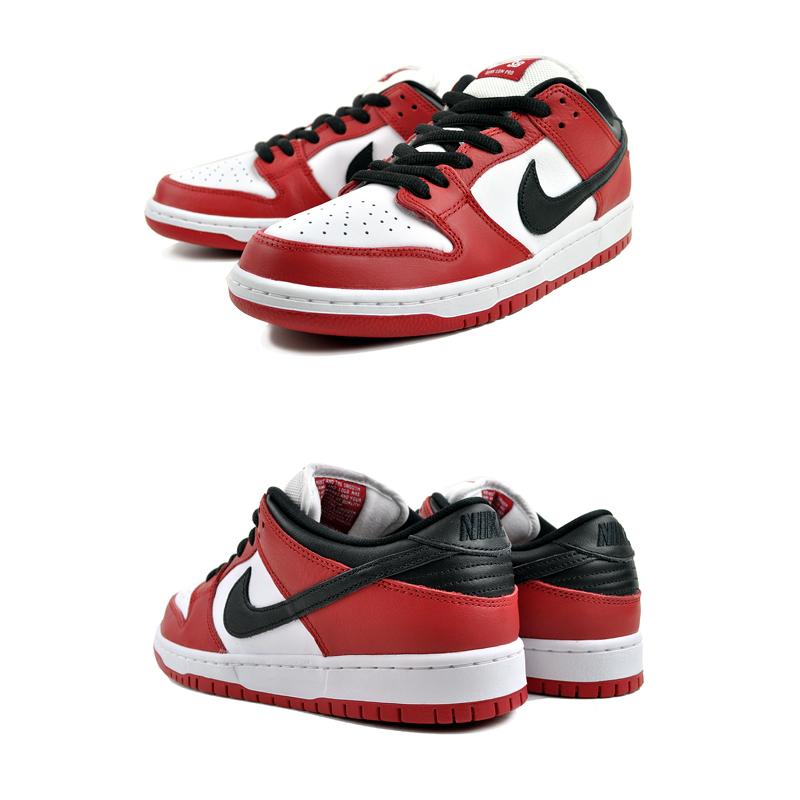 ダンク（NIKE） NIKE SB DUNK LOW PRO versity red/black-white bq6817