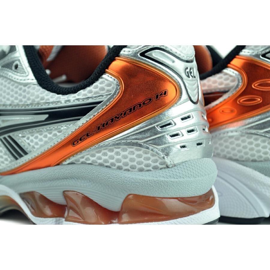 ASICS（アシックス） asics GEL-KAYANO 14 WHITE/PIQUANT ORANGE