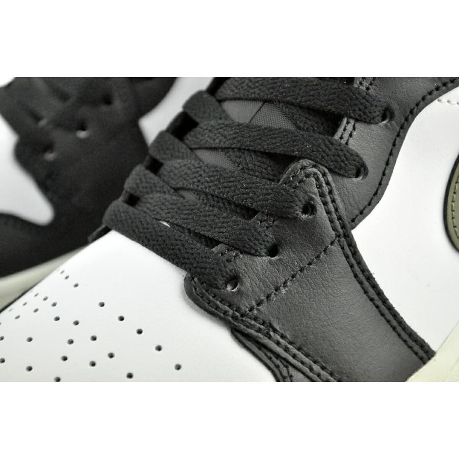 エア ジョーダン 1 NIKE AIR JORDAN LOW blk/wht-medium olive 553558