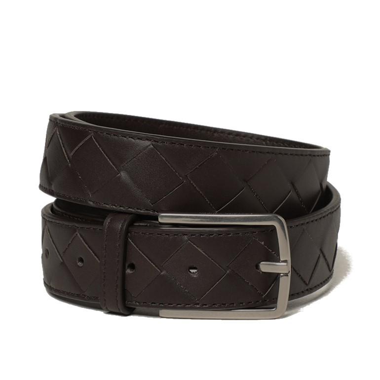 ボッテガヴェネタ ベルト メンズ 編み込み イントレチャート ビジネス