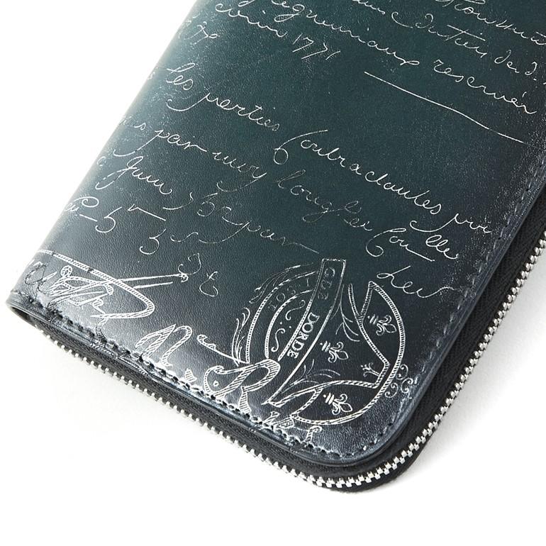 Berluti（ベルルッティ） イタウバ ネオ スクリットレザーロングジップ