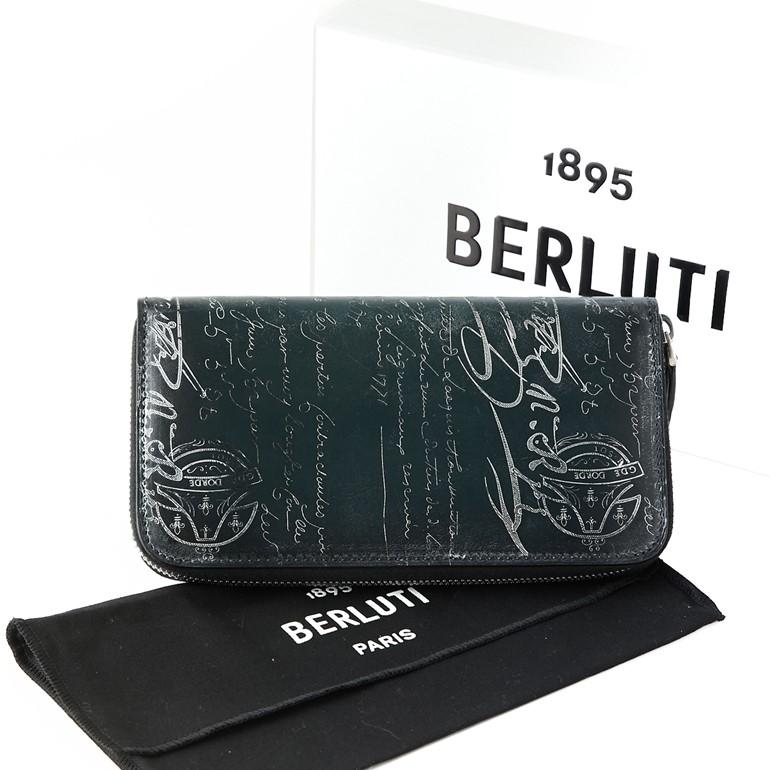 Berluti（ベルルッティ） イタウバ ネオ スクリットレザーロングジップ