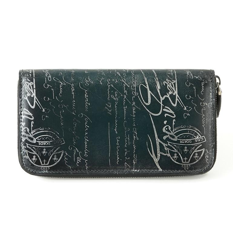 Berluti（ベルルッティ） イタウバ ネオ スクリットレザーロングジップ