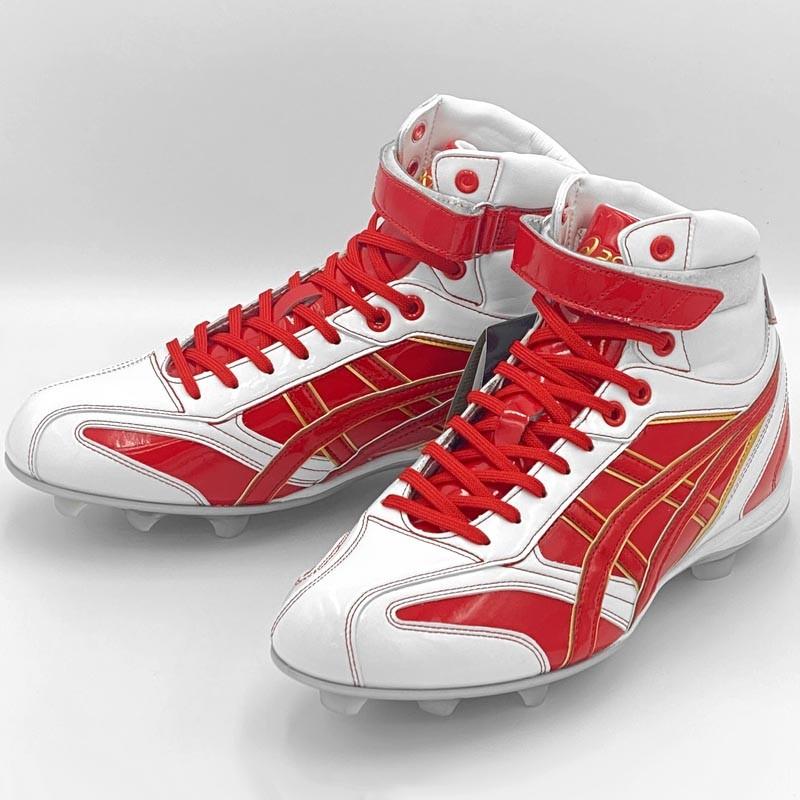 ASICS（アシックス） 【サイズ交換送料無料】ホワイト×レッド 野球