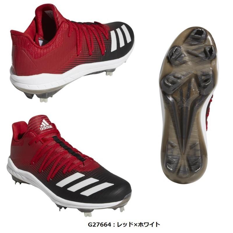 adidas（アディダス） 野球 埋込金具スパイク 金属歯 樹脂底