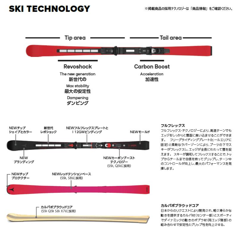 ATOMIC（アトミック） 2025-26 Redster X7i Revoshock C + I12 GW