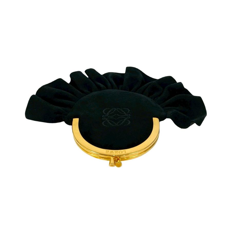 LOEWE（ロエベ） 極 美品 希少品 箱 袋付き アナグラム 刺繍 ロゴ 金具