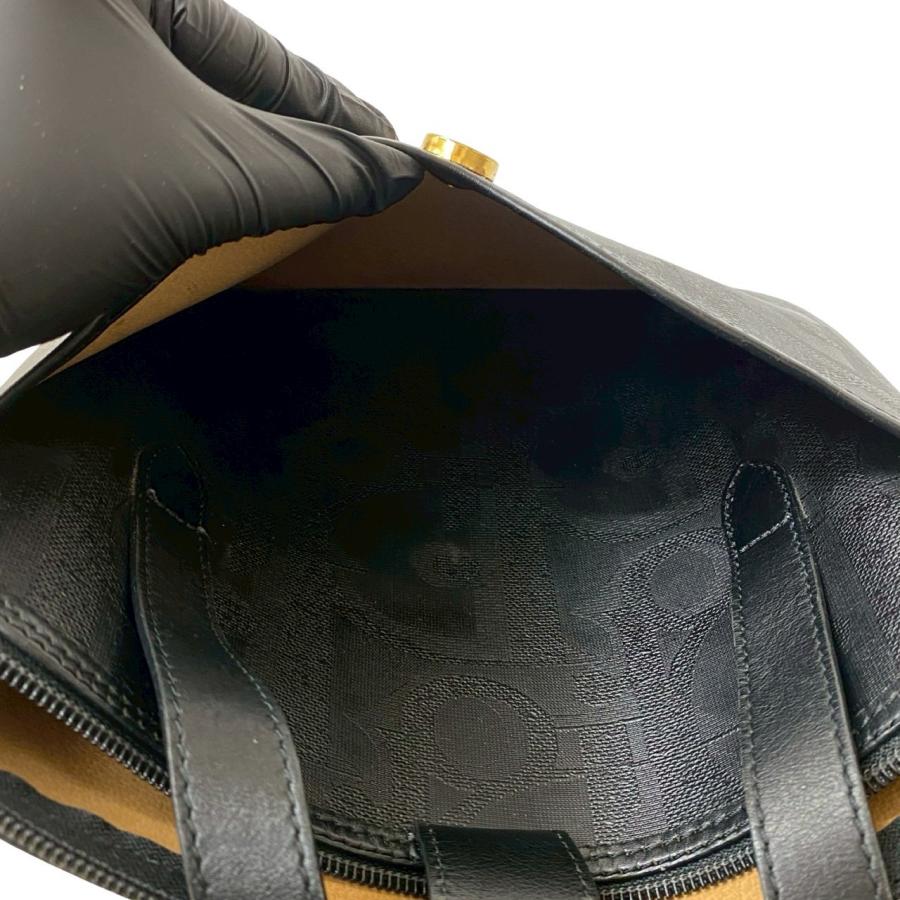 極 美品 袋付 Christian Dior クリスチャンディオール ロゴ 金具