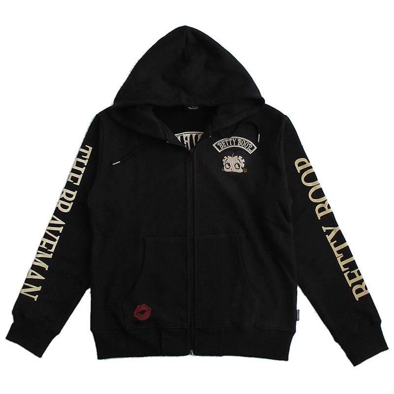 ベティーブープ ZIPパーカー Betty Boop メンズ レディース The BRAVE