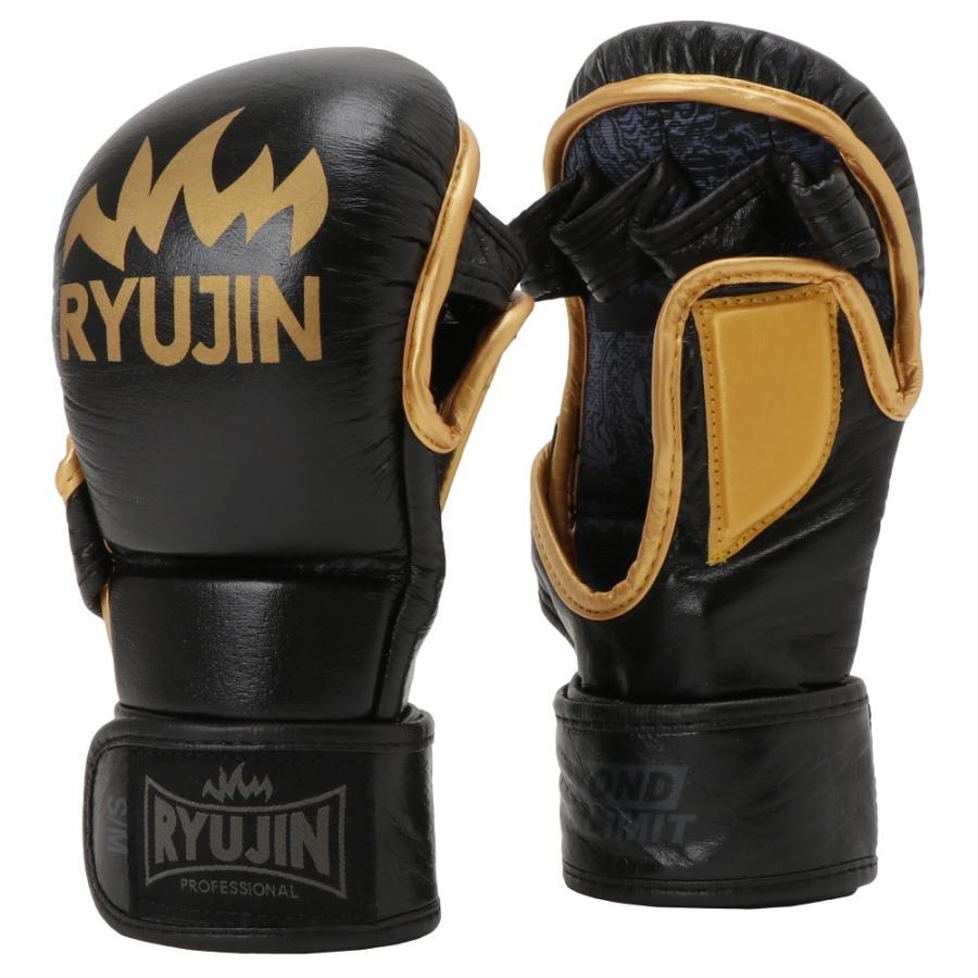 RYUJIN 本革トレーニング グラップリング グローブ //オープン