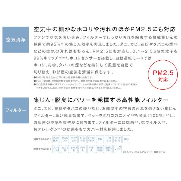 リンナイ（Rinnai） ガスファンヒーター RC-B5801ACP PM2.5対応空気