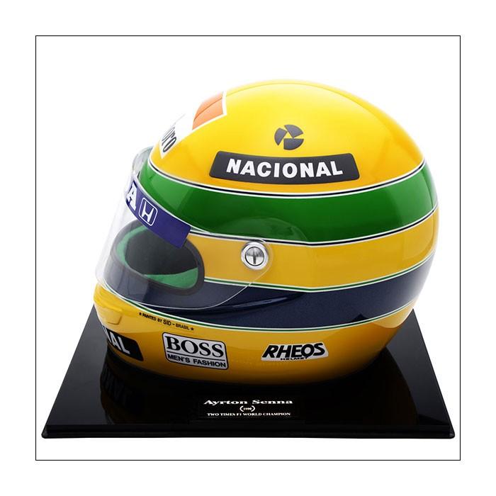 アイルトンセナ 模型 SID MOSCA 1/1 1990年 レプリカヘルメット