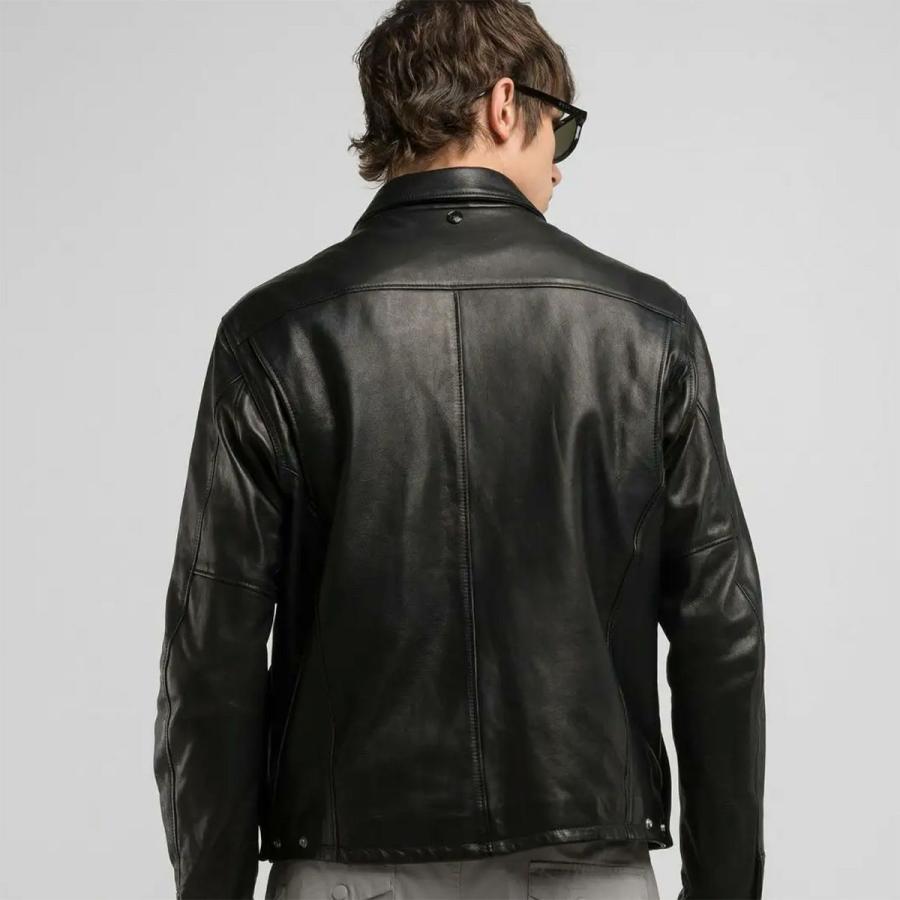 REPLAY（リプレイ） ワックスレザージャケット バイク ウェア アウター