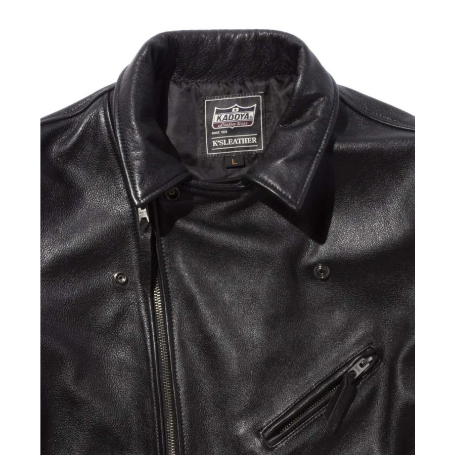 カドヤ（KADOYA） レザージャケット ダブルライダース TOURUS ディア